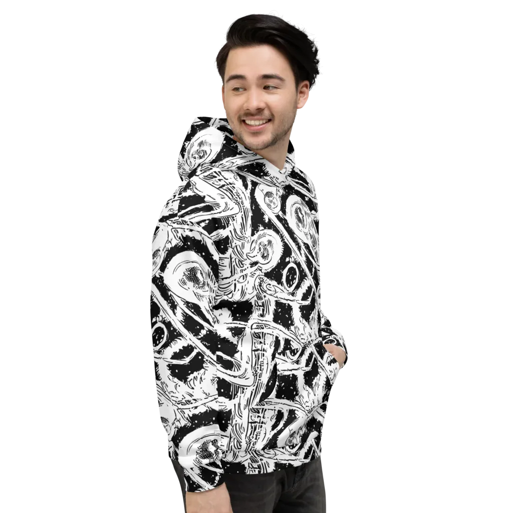 Ink Anatomy on Hoodie — Right