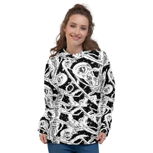 Ink Anatomy on a Hoodie