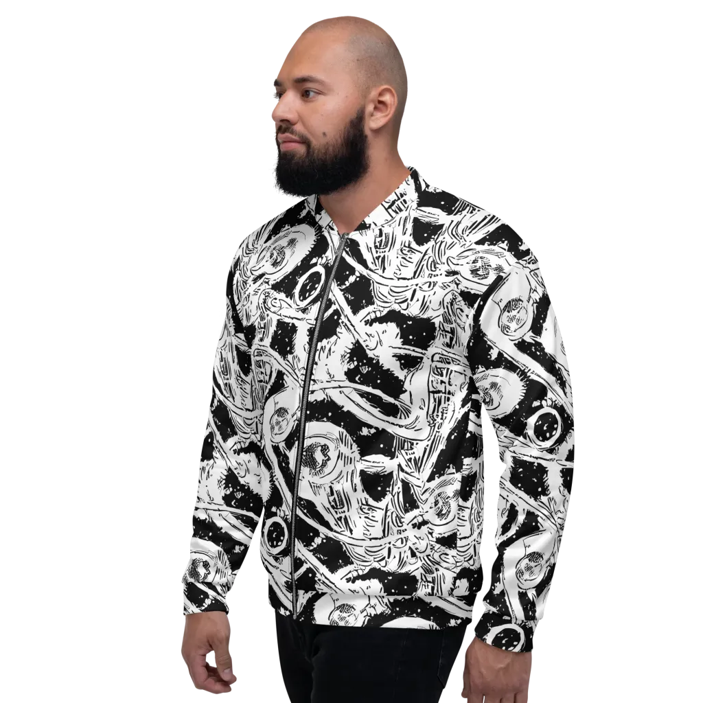 Ink Anatomy on Bomber Jacket — Left