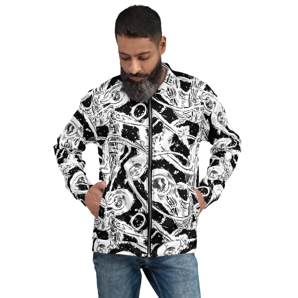 Ink Anatomy on Bomber Jacket — Front