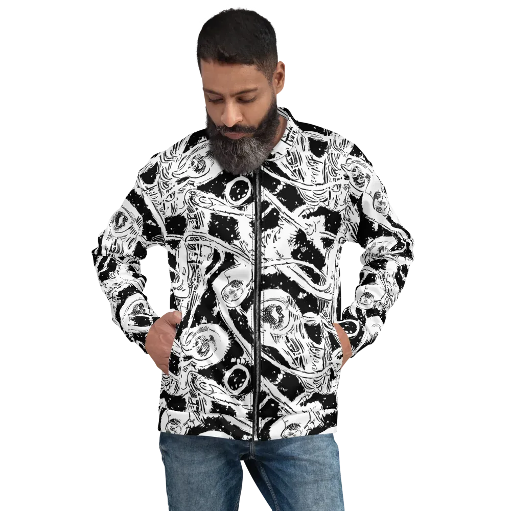 Ink Anatomy on Bomber Jacket — Front
