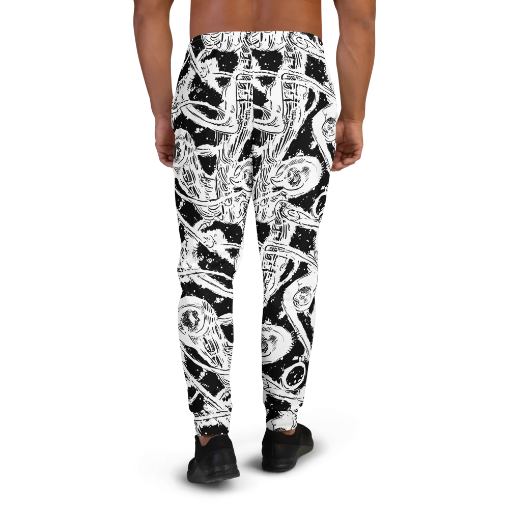 Ink Anatomy on Men's Joggers — Back