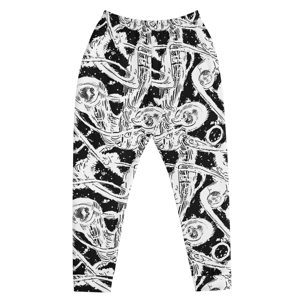 Ink Anatomy on Men's Joggers — Front