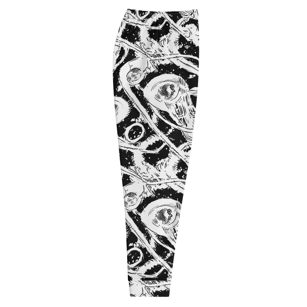 Ink Anatomy on Men's Joggers — Right