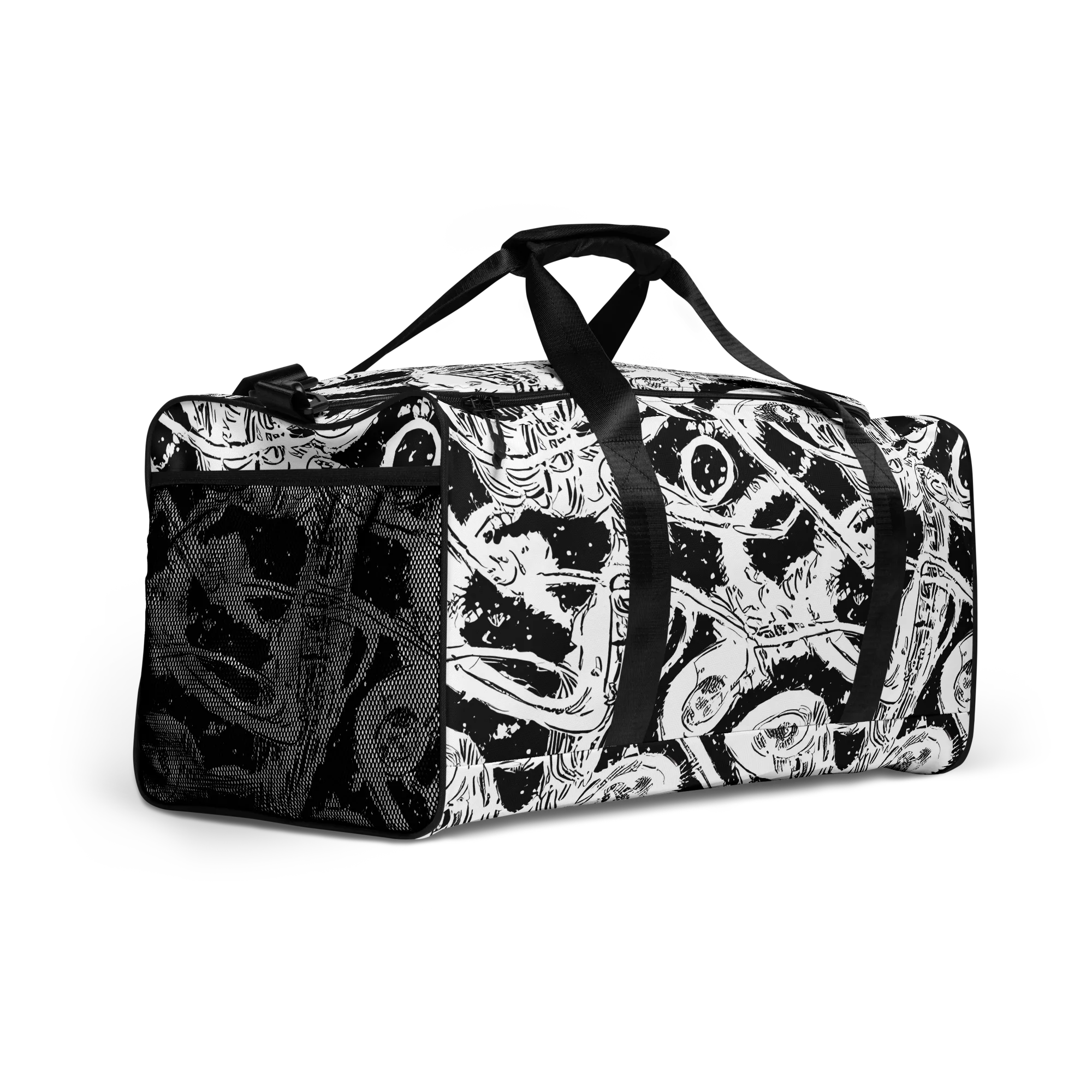 Ink Anatomy on Duffle Bag — Right Front