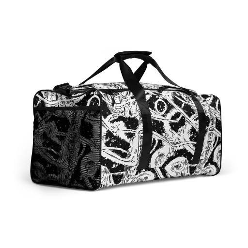 Ink Anatomy on a Duffle Bag