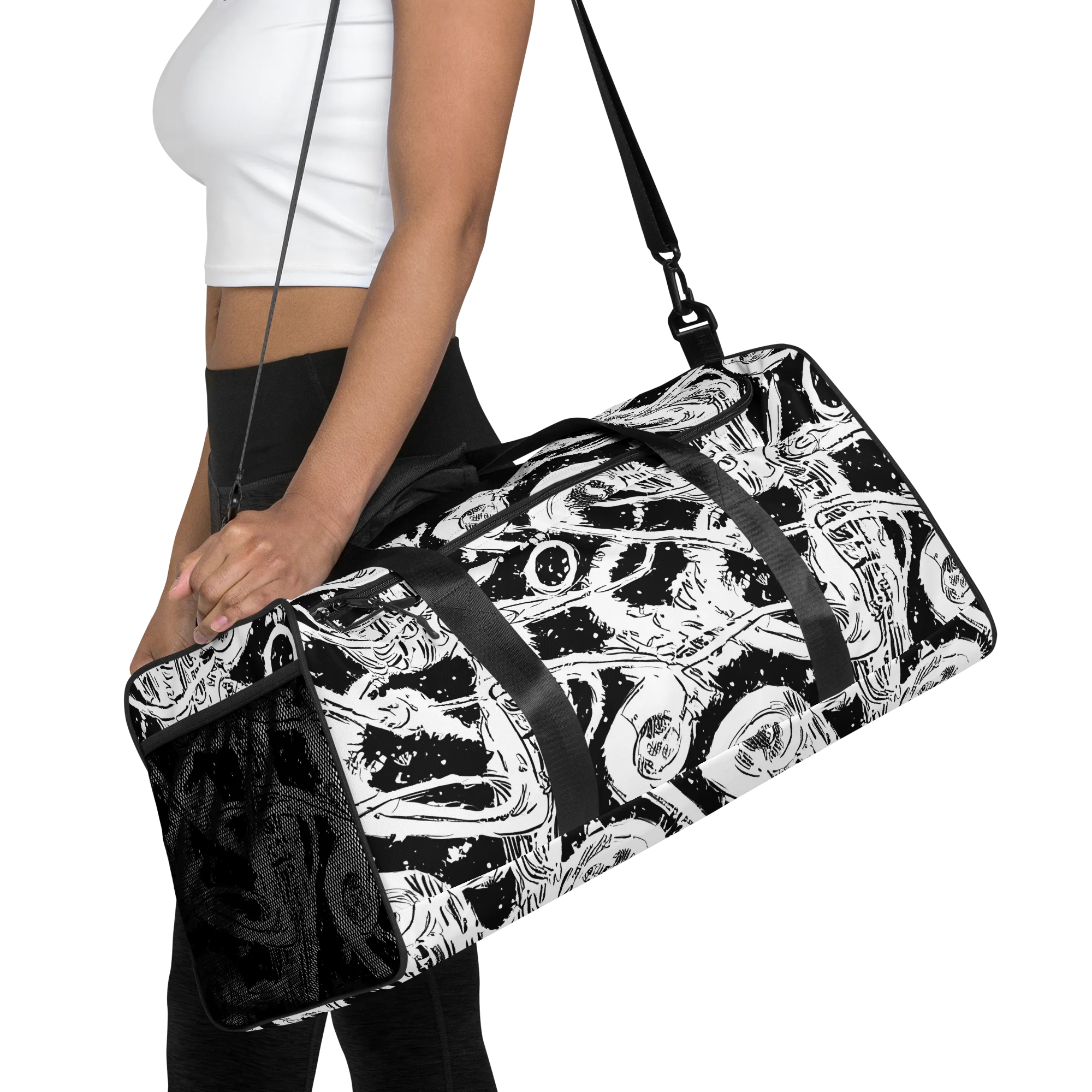 Ink Anatomy on Duffle Bag — Front