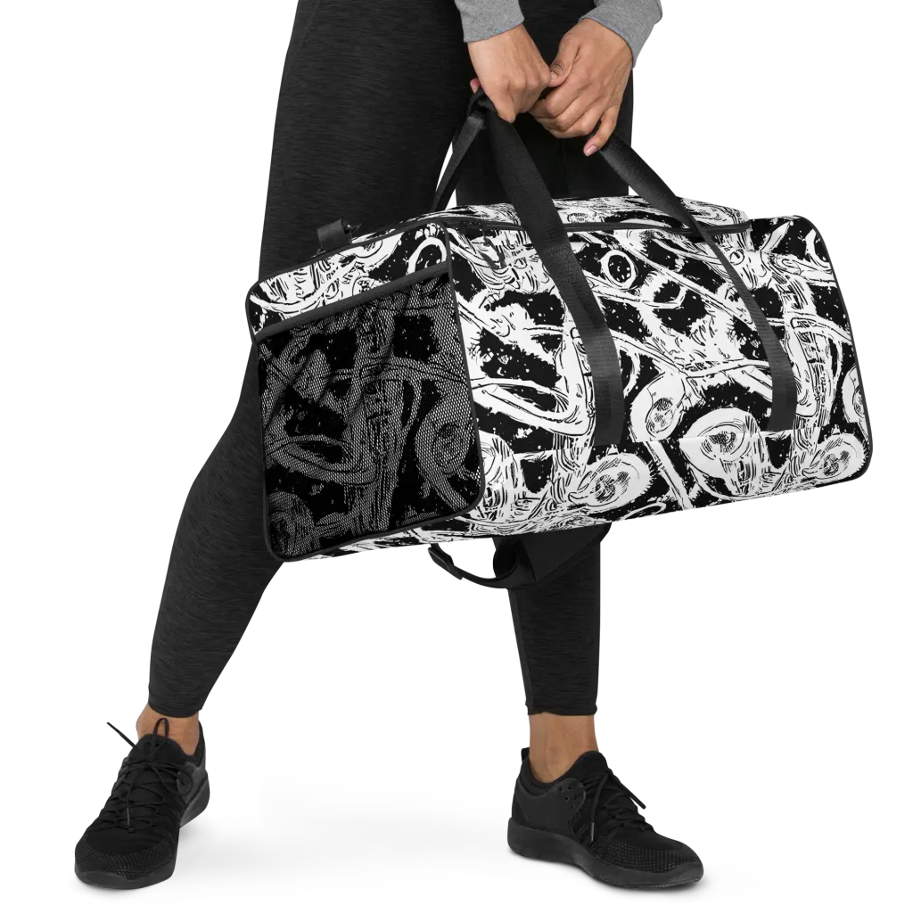Ink Anatomy on Duffle Bag — Right Front