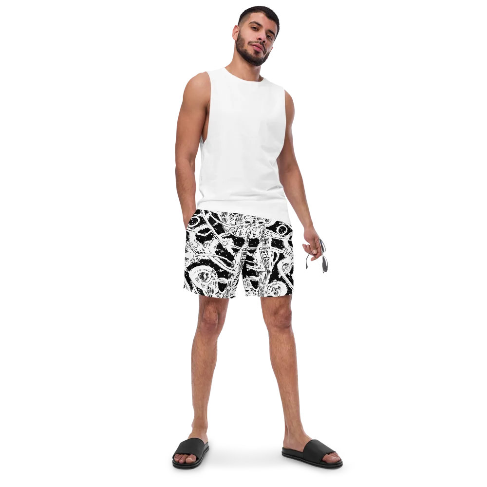 Ink Anatomy on Swim Trunks — Front