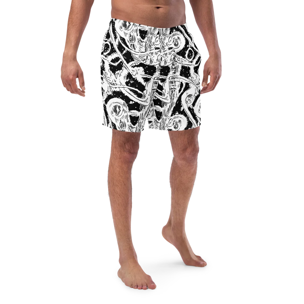 Ink Anatomy on Swim Trunks — Front
