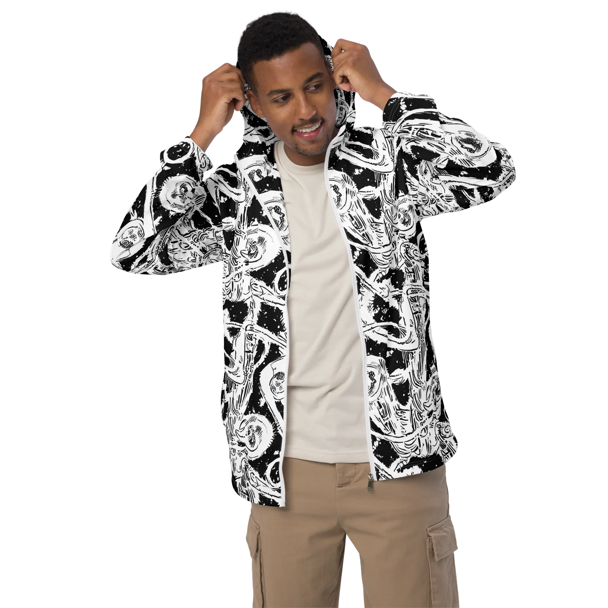 Ink Anatomy on Men's Windbreaker — Front