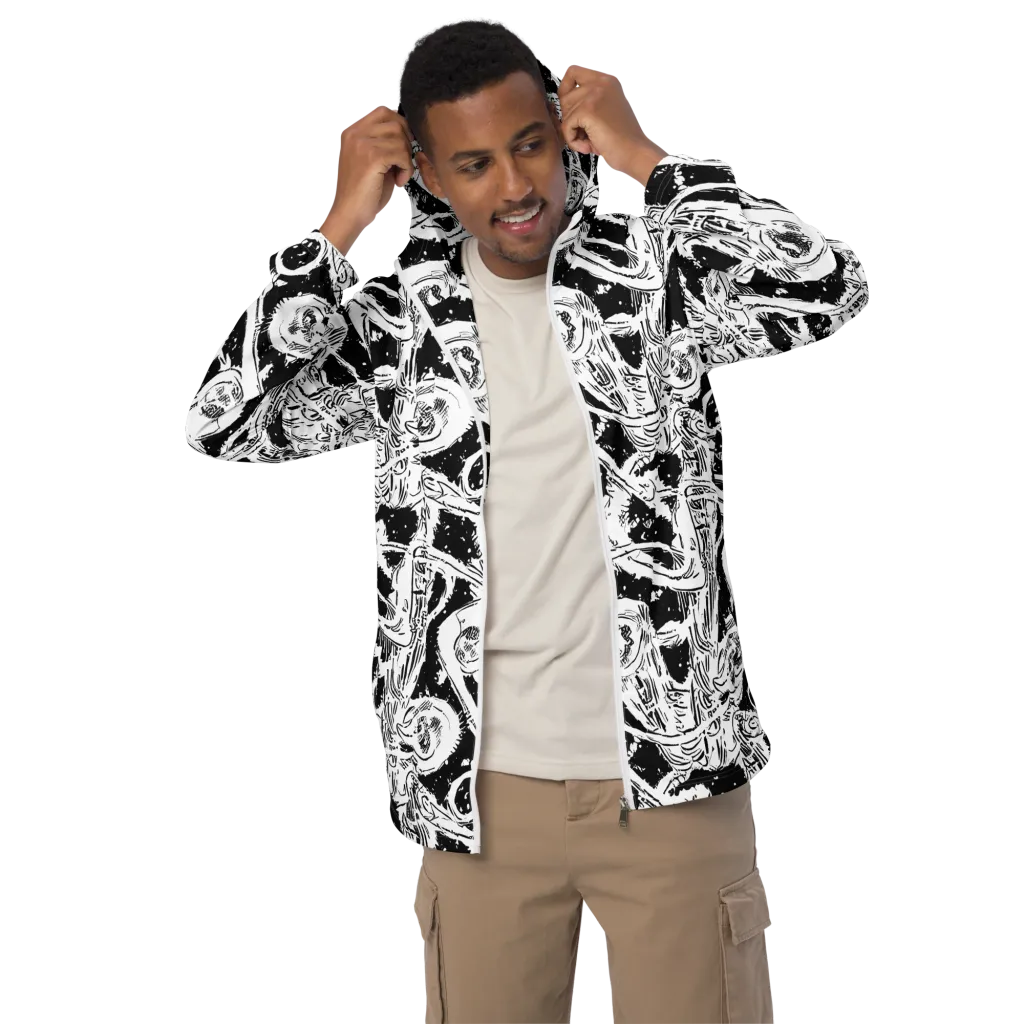 Ink Anatomy on Men's Windbreaker — Front