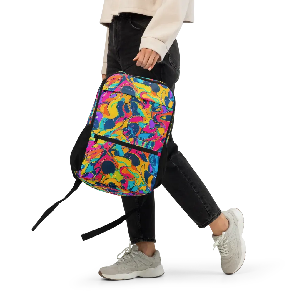 Magma Pop on Utility Backpack — Front