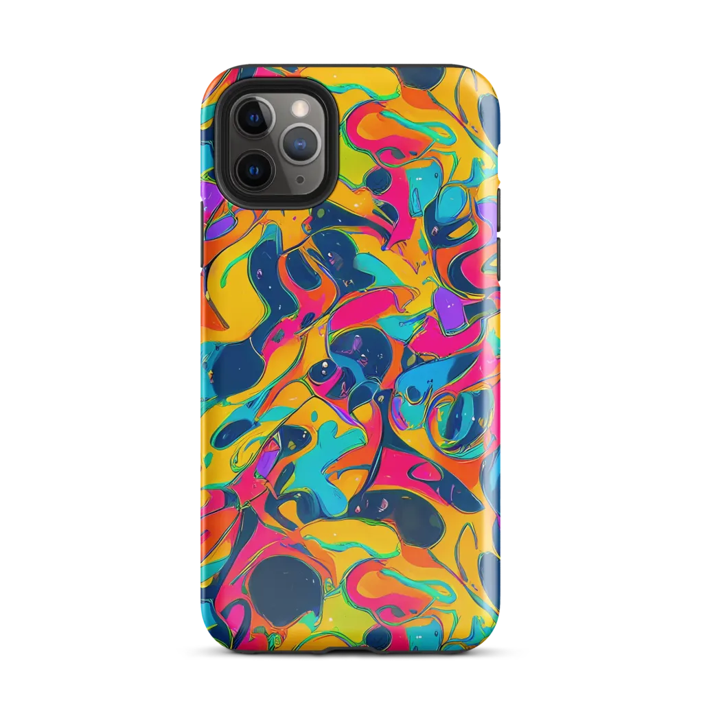 Magma Pop on Tough Case for iPhone® — Front