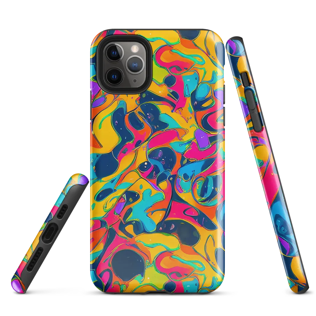 Magma Pop on Tough Case for iPhone® — Front
