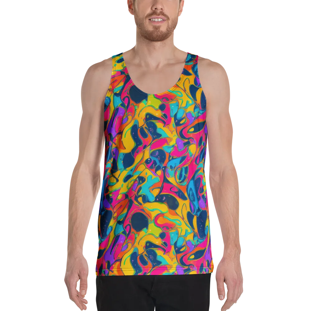 Magma Pop on Men's Tank Top — Front