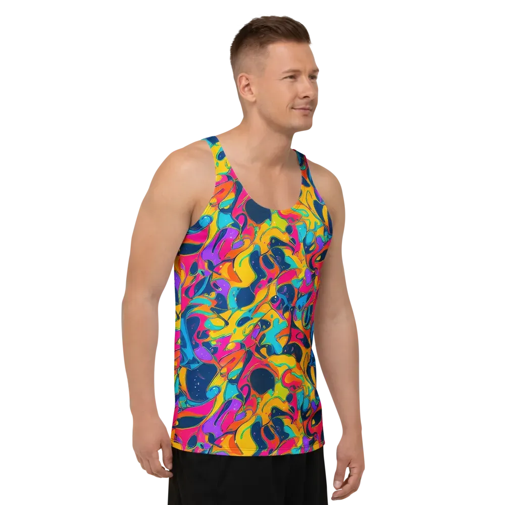 Magma Pop on Men's Tank Top — Right Front