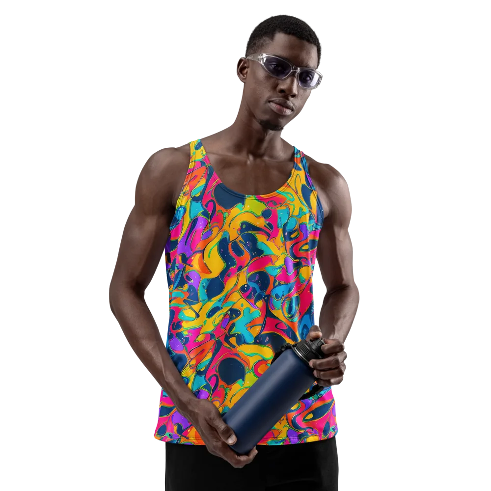 Magma Pop on Men's Tank Top — Front