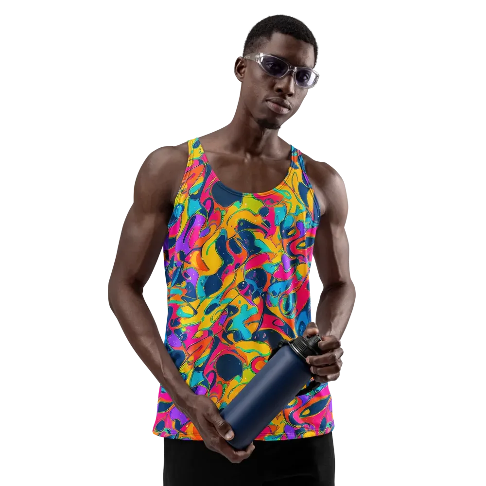 Magma Pop on Men's Tank Top — Front