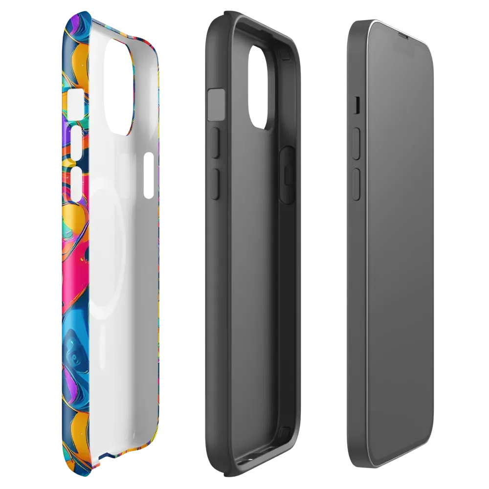 Magma Pop on MagSafe Tough Case for iPhone® — Front