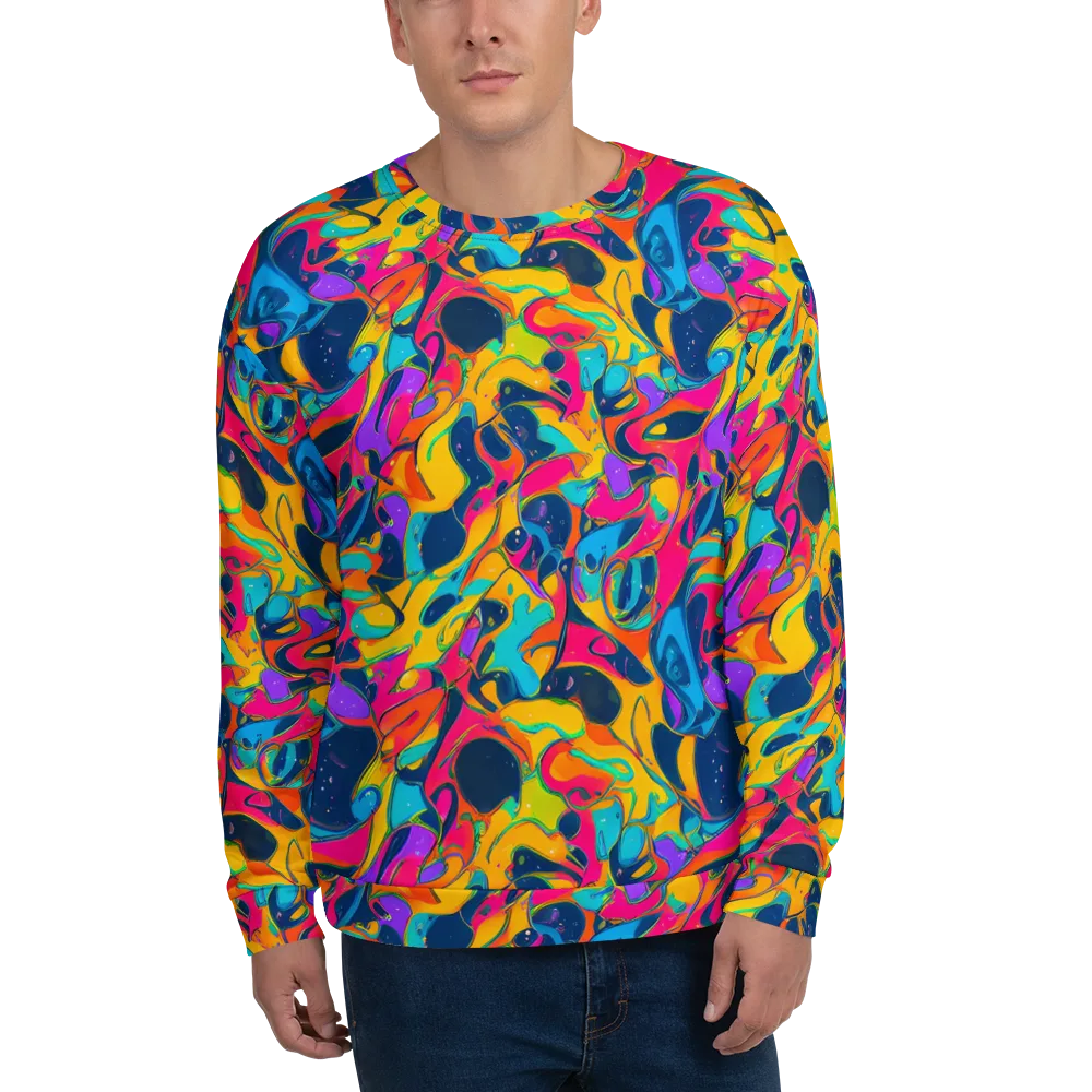 Magma Pop on Sweatshirt — Front