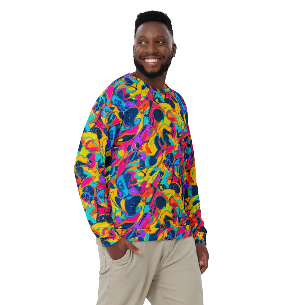 Magma Pop on Sweatshirt — Front