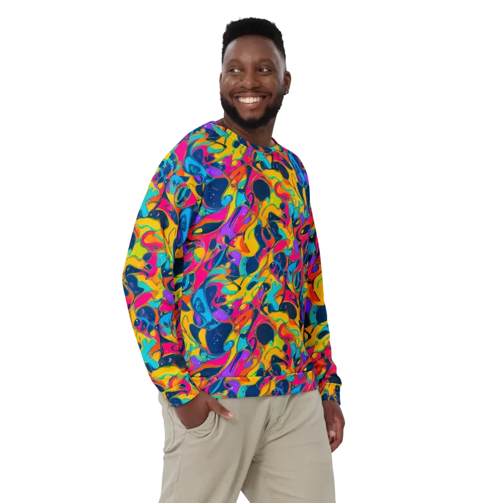 Magma Pop on Sweatshirt — Front