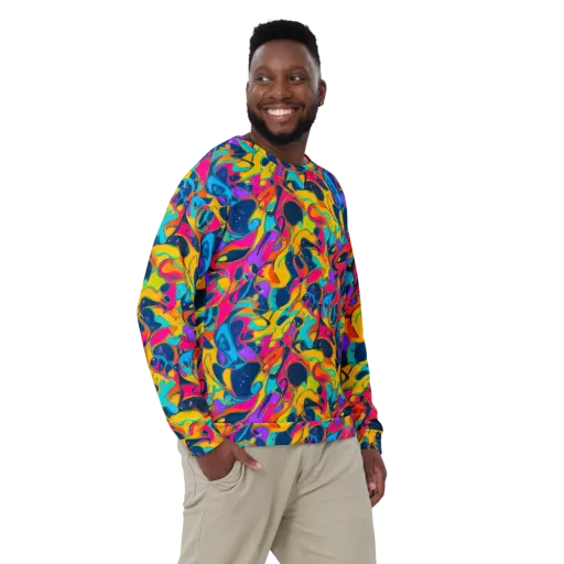 Magma Pop on a Sweatshirt