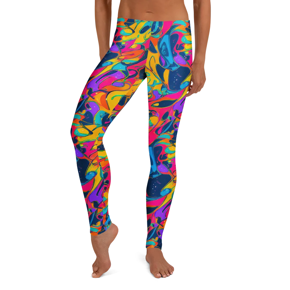 Magma Pop on Leggings — Front
