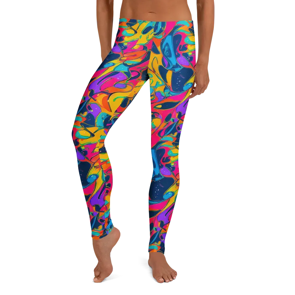 Magma Pop on Leggings — Front