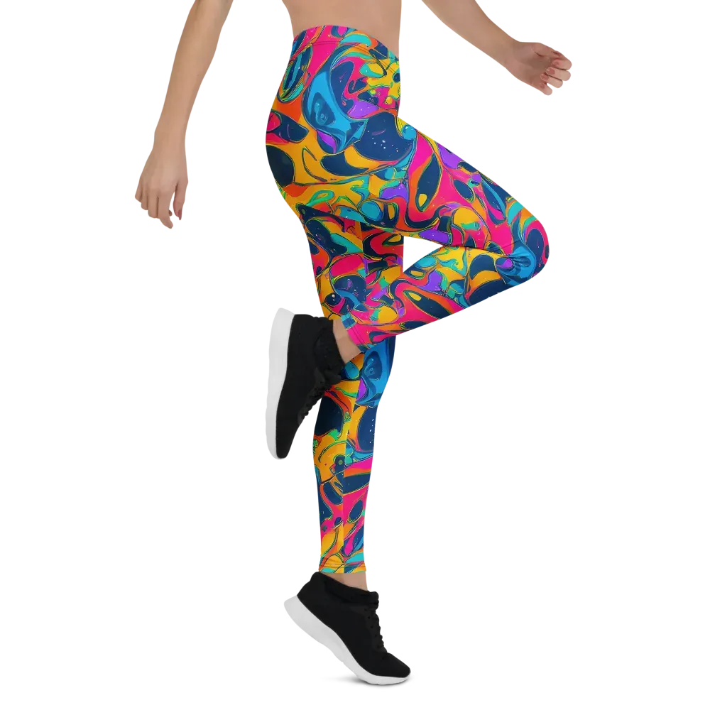 Magma Pop on Leggings — Right