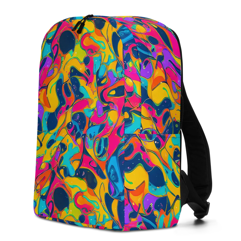 Magma Pop on Minimalist Backpack — Left