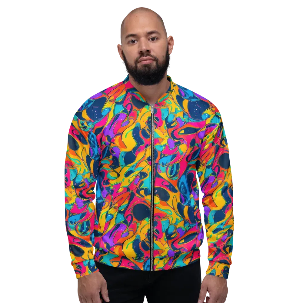 Magma Pop on Bomber Jacket — Front