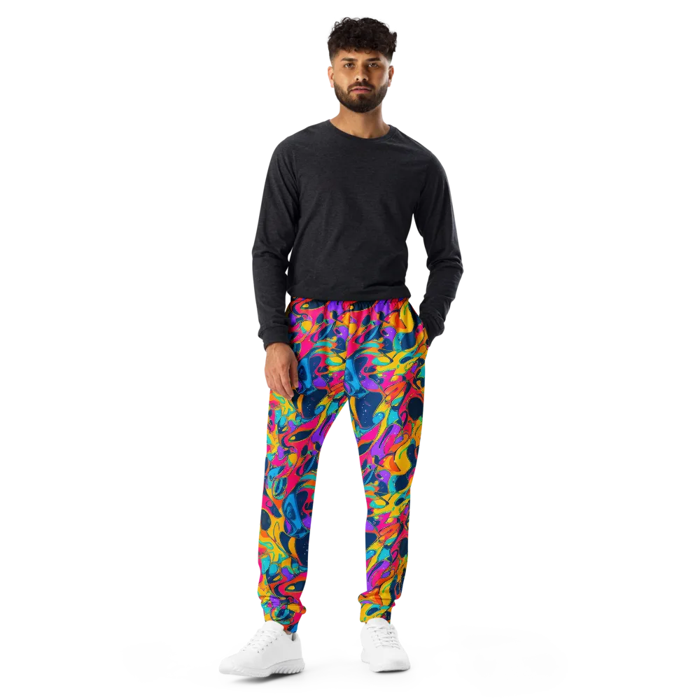 Magma Pop on Men's Joggers — Front