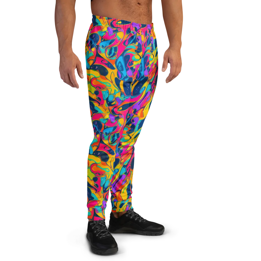 Magma Pop on Men's Joggers — Right