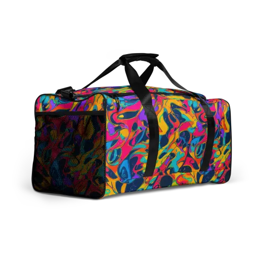 Magma Pop on a Duffle Bag