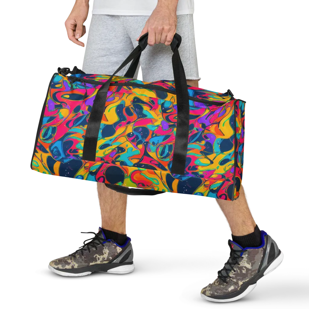 Magma Pop on Duffle Bag — Front