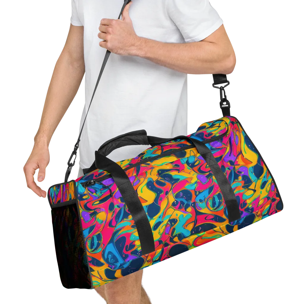 Magma Pop on Duffle Bag — Right Front