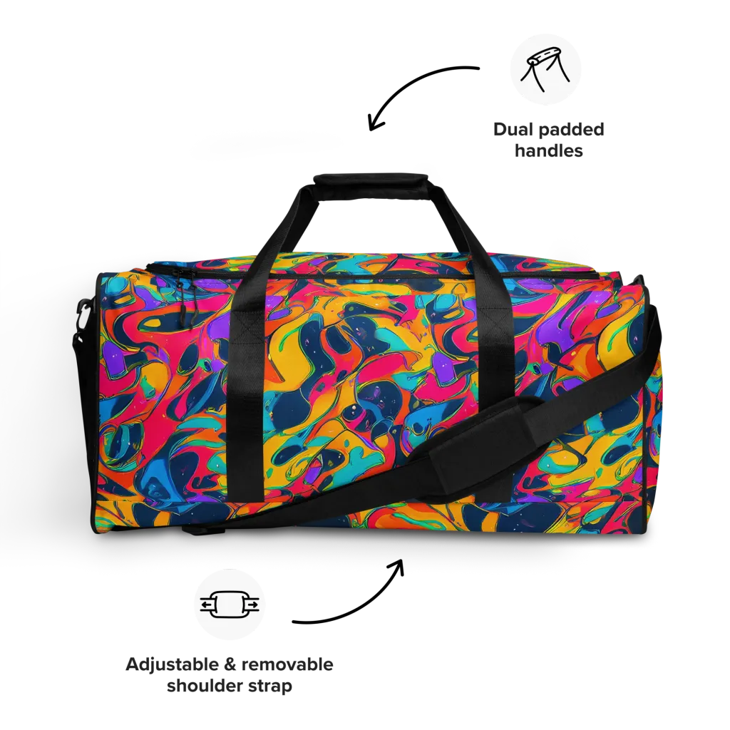 Magma Pop on Duffle Bag — Front