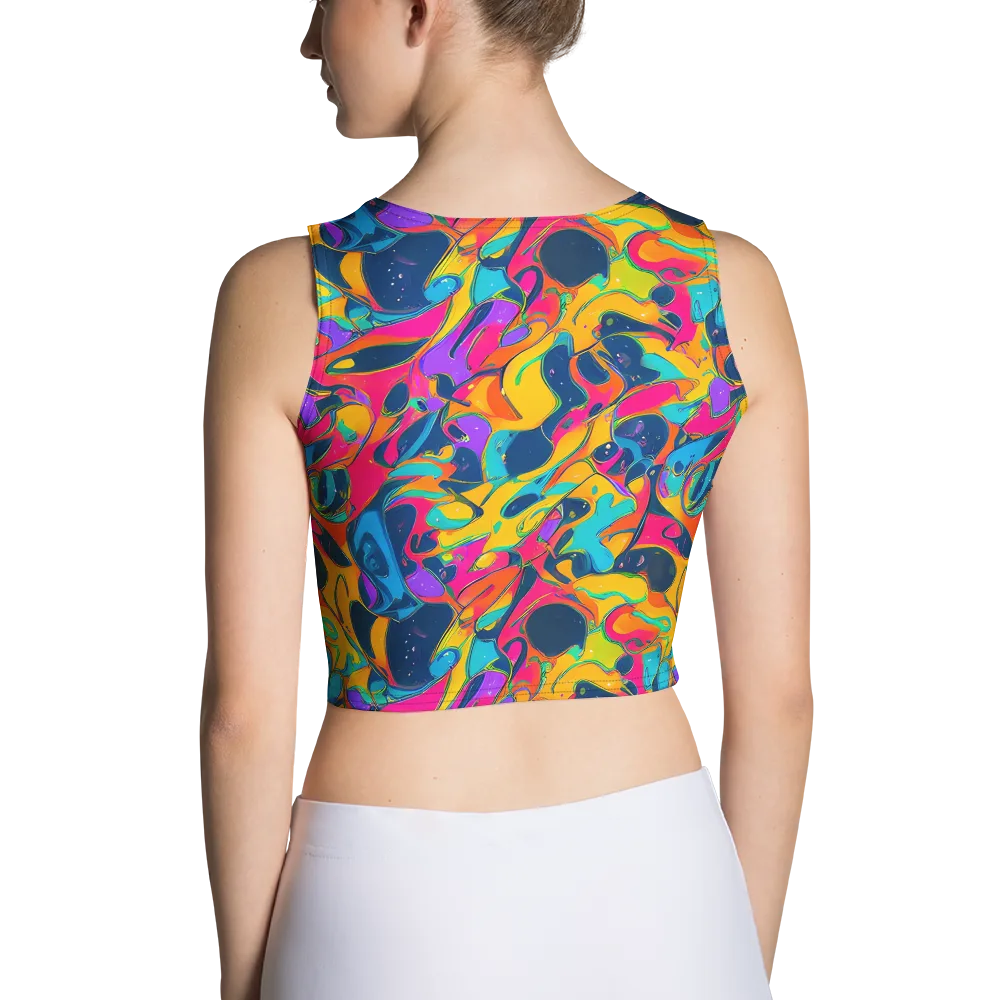 Magma Pop on Crop Top — Back