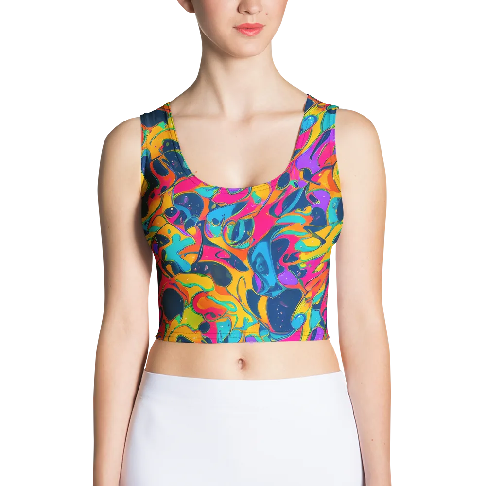 Magma Pop on Crop Top — Front