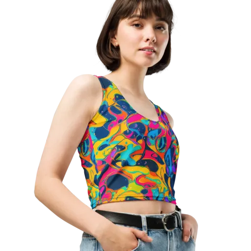 Magma Pop on a Crop Top