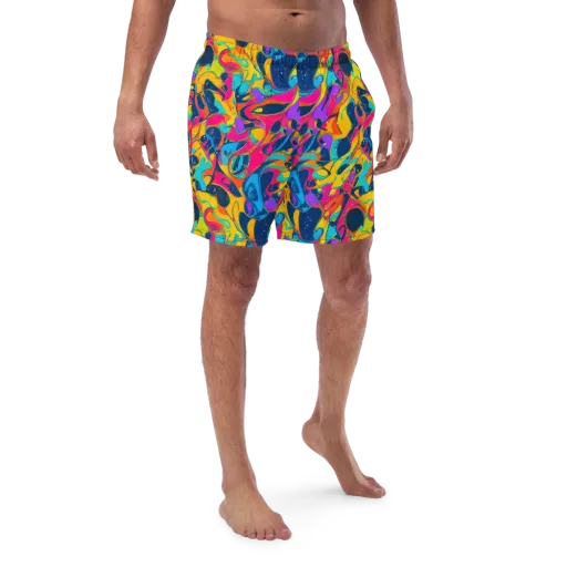 Magma Pop on a Swim Trunks