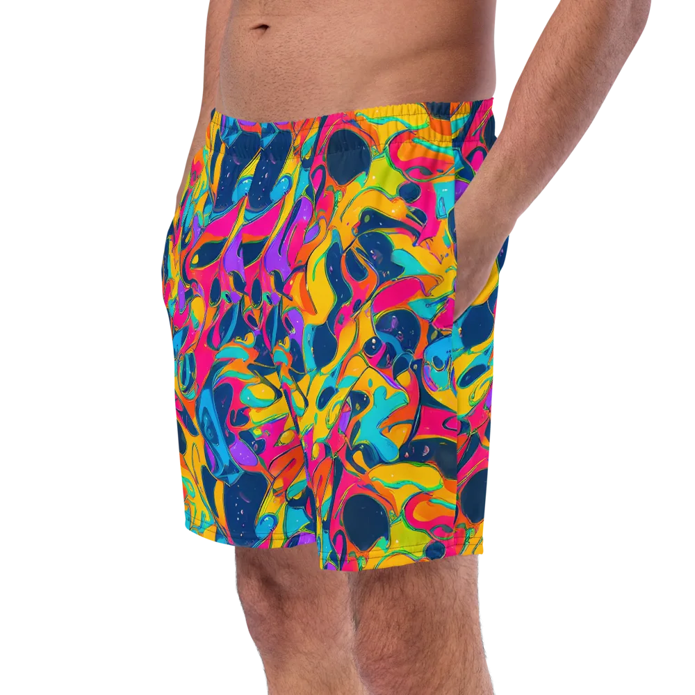 Magma Pop on Swim Trunks — Left Front
