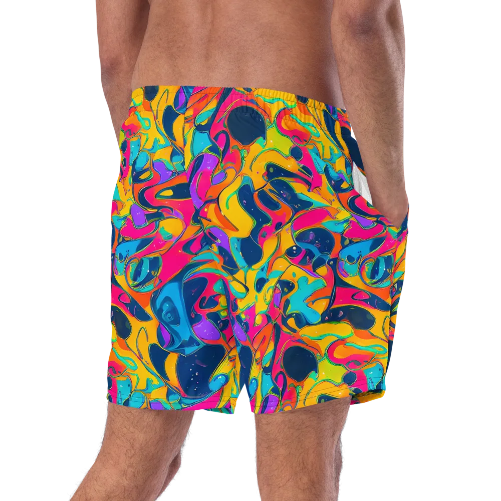 Magma Pop on Swim Trunks — Right Back