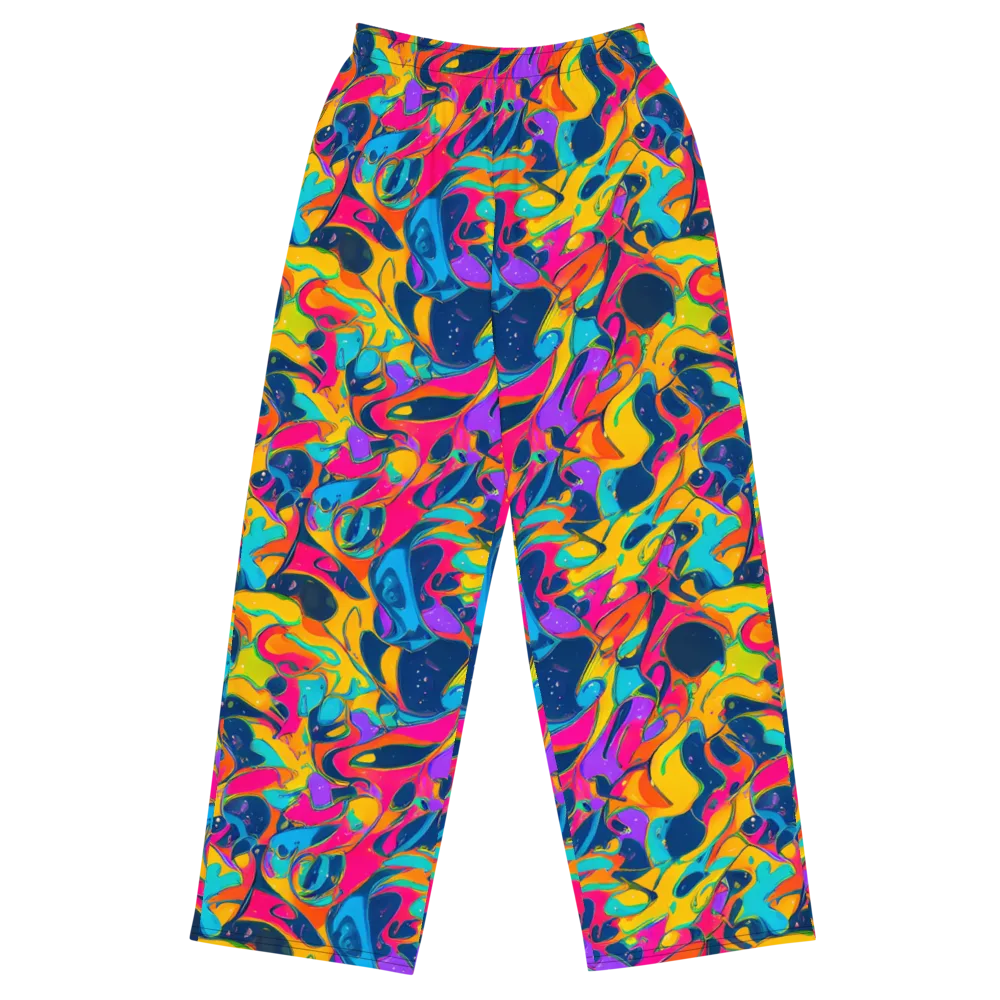 Magma Pop on Wide-Leg Pants — Front