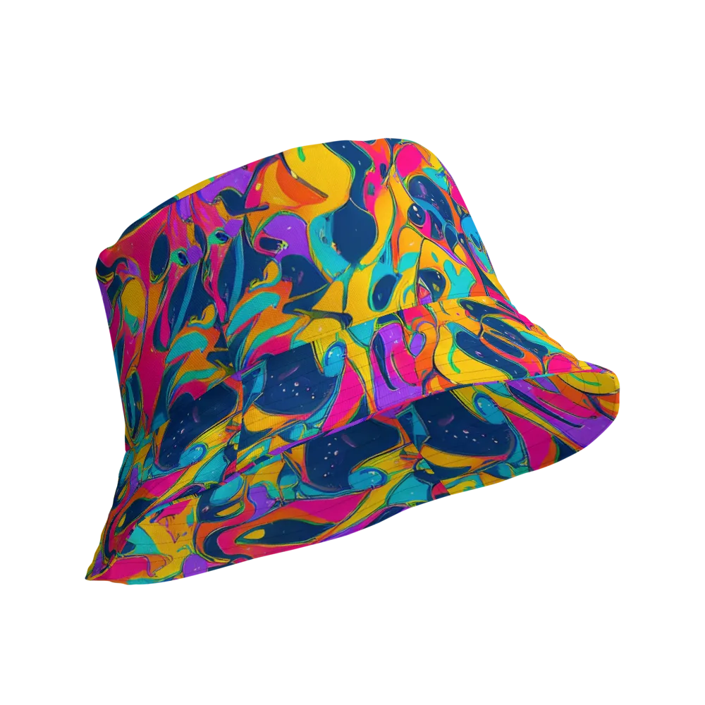 Magma Pop on Reversible Bucket Hat — Product details Outside