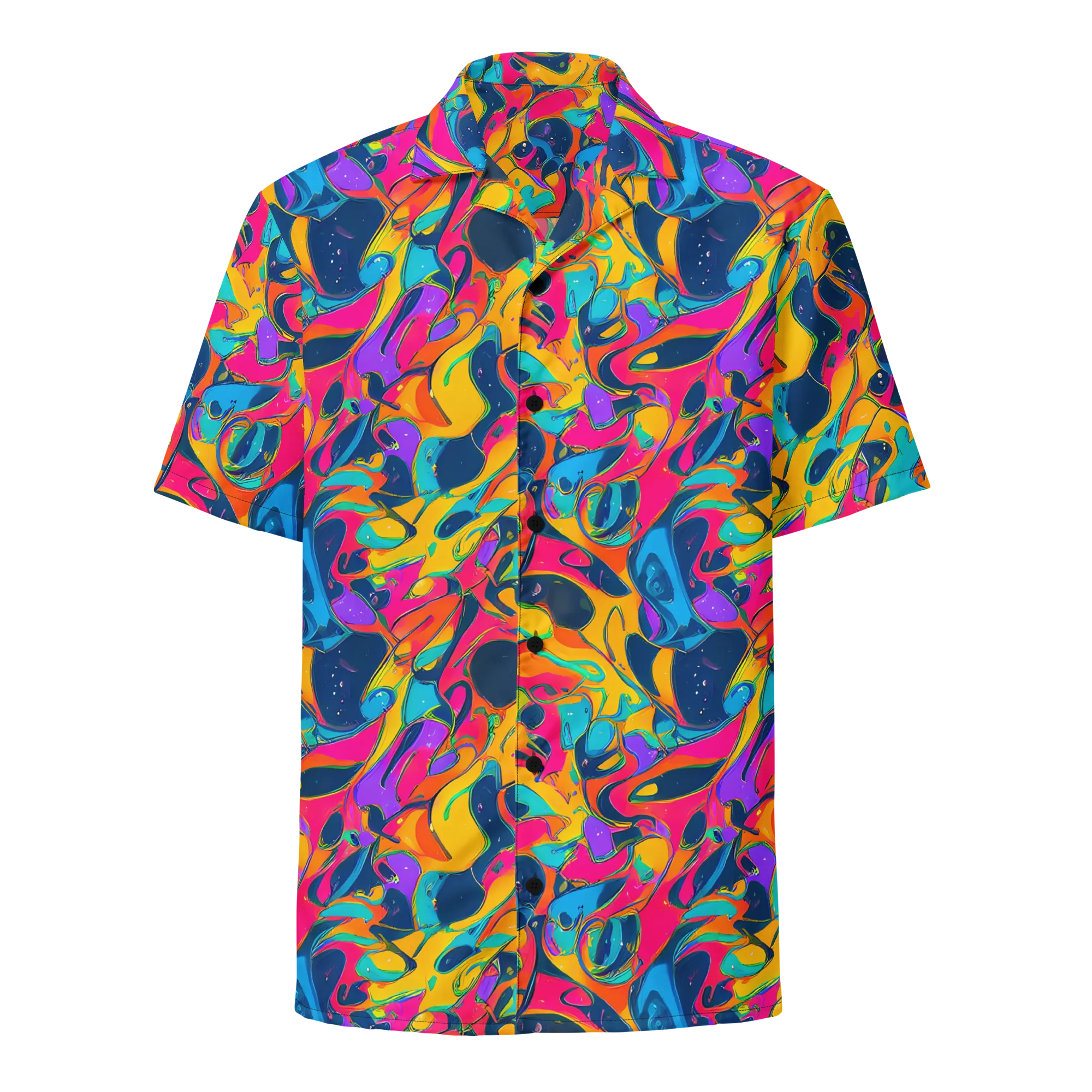 Magma Pop on Button Shirt — Front