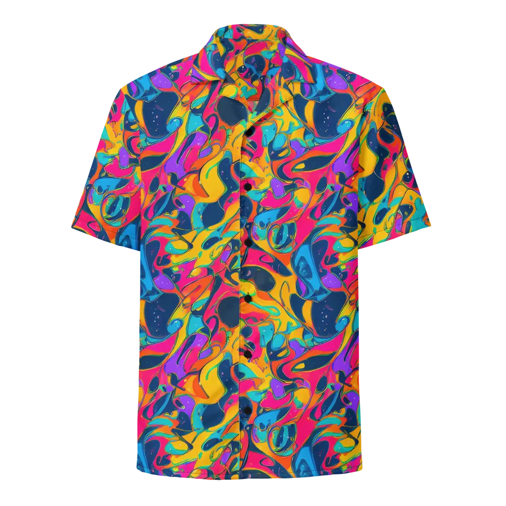 Magma Pop on Button Shirt — Front