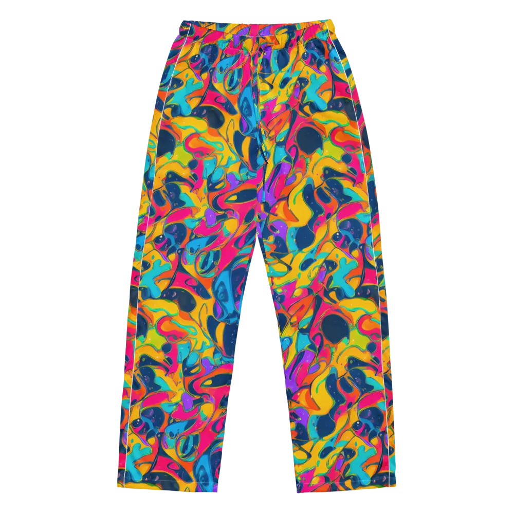 Magma Pop on Women's Pajama Pants — Front